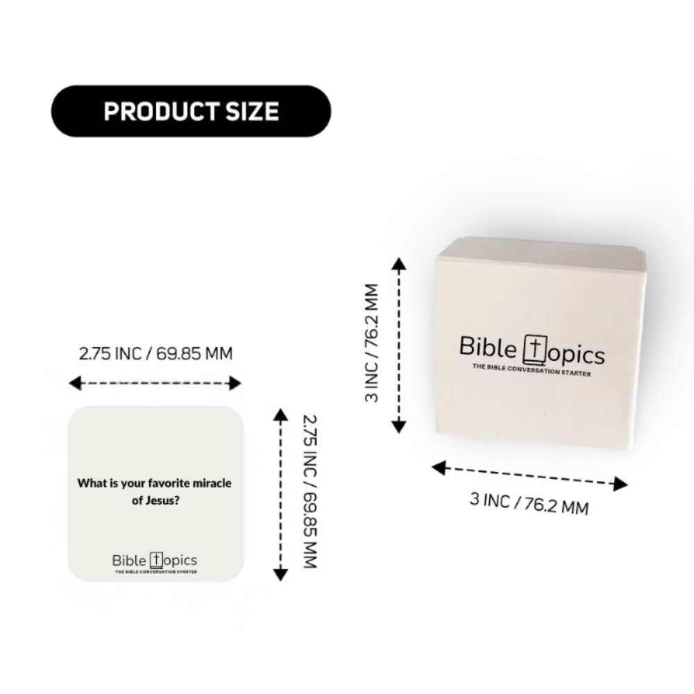 Bible Topics Game - The Bible Conversation Starter