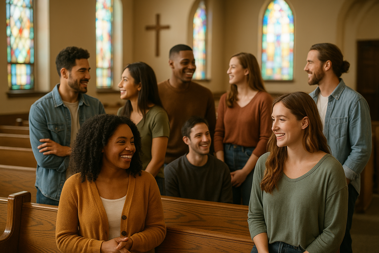 How to Connect with People at Church Without Small Talk