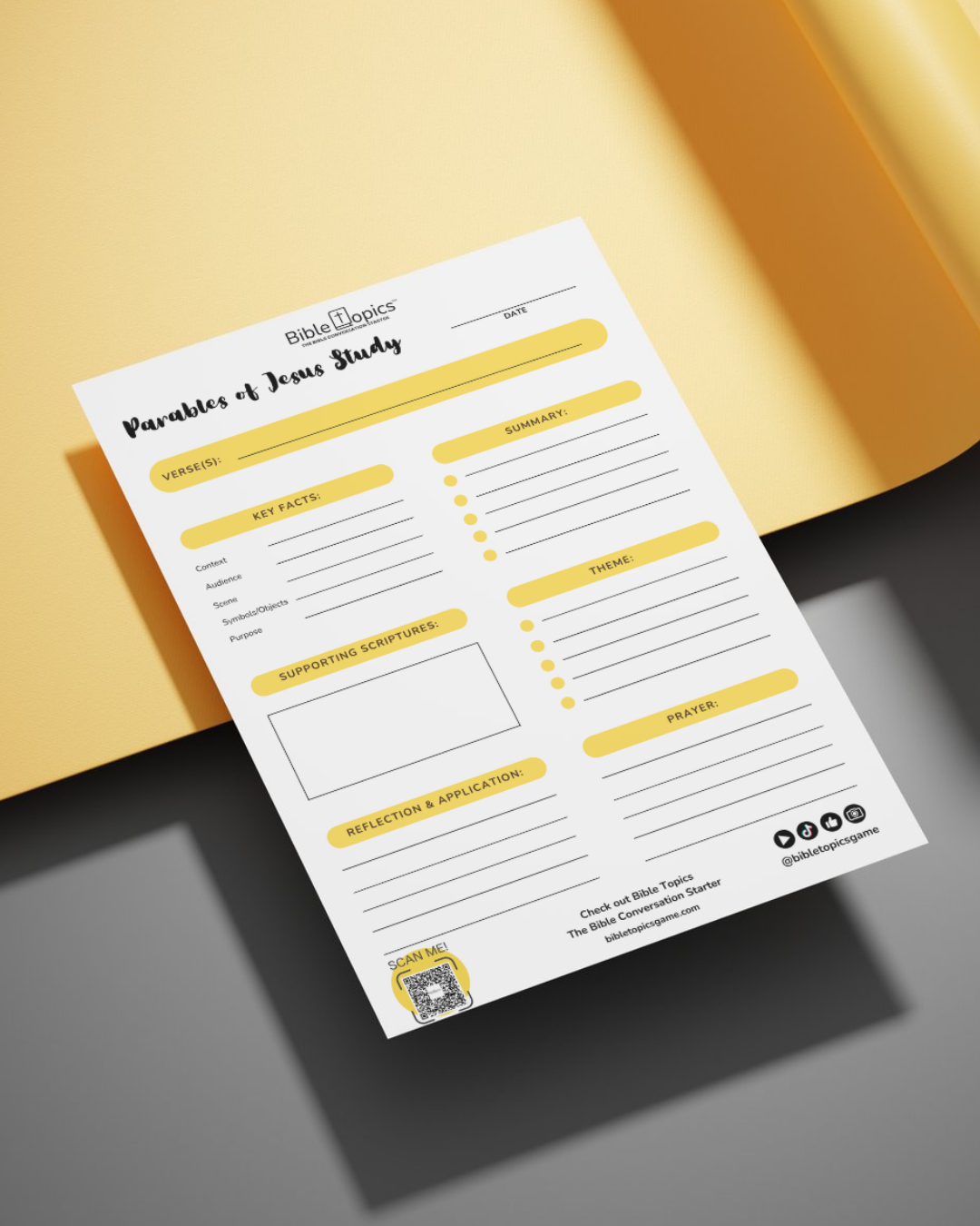 Bible Journaling Guides Bundle (6 Digital Downloads)