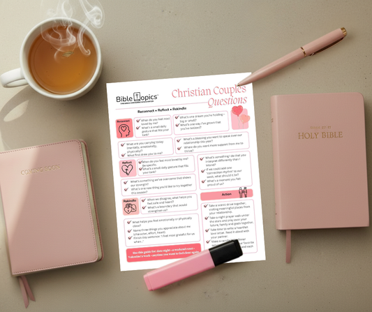 Christian Couples Questions and Journaling Guide