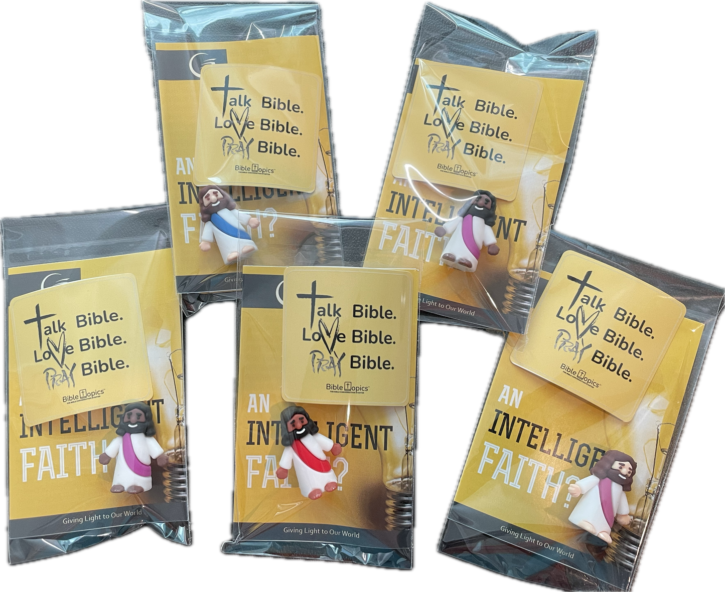 ✨ Tiny Jesus Bible Conversation Starter Pack (5)